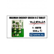 Maxman Engercy 130 Mg Green Sertleştirici Hap
