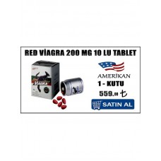 Red Viagra 200 Mg 10 Sertleştirici Hap